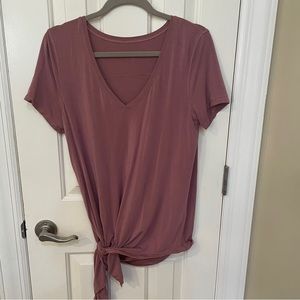 Lululemon side tie shirt